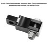 2-inch Clutch Pedal Extender Aluminum Alloy Clutch Pedal Extension Replacement