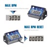 Runleader HM026C Digital Inductive Speedometer LCD Hour Meter for All