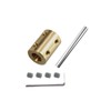 CHANCS Motor Shaft Rigid Sleeve Coupling 8mm to 8mm 100MM
