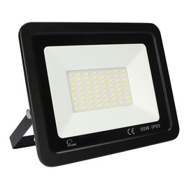 Mille Lucciole LED Outdoor Spotlight, LED Spotlight 50 W, LED Outdoor Spotlight IP65 Waterproof, LED Headlight 5000 lm, LED Spotlight Outdoor 4500 K Neutral White, for Backyard, Garage, Hallway,