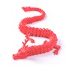 3D Printed Dragon Chinese Dragon 12 Inch Flexible Moving Dragon