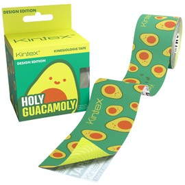 Kintex Kinesiology Tape Design Edition, 5 cm x 5 m, Skin-Friendly & Waterproof Kinesiology Tape, Physio Tape, Medical Tape, Sports Tape (Holy Guacamoly)