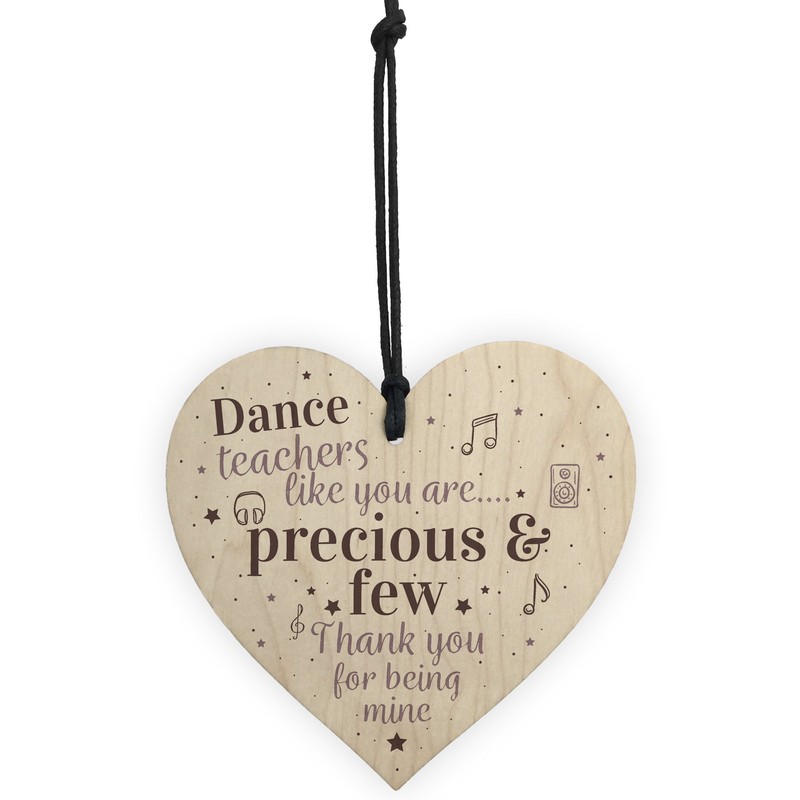 RED OCEAN Dance Teacher Thank You Keepsake Gift Ballet Teacher