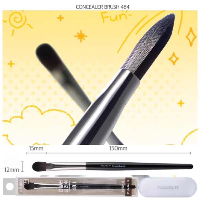 PALETTE17 Makeup Brush Collections 1ea, Type:PALETTE17 Foundation Brush