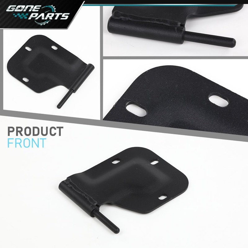 CHEDA Door Hinges Set 4pcs Compatible with HMMWV M998 Black