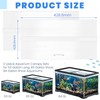 Sieral Aquarium Lids Polycarbonate Canopy 2 Pieces Set 16.87 x