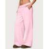 HeSaYep Womens Fleece Lined Sweatpants Wide Leg Baggy Thermal Lounge