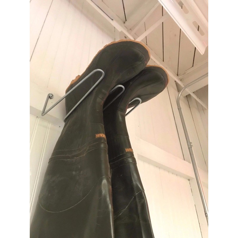 DODCO 1/4" Metal Wall Mounted Fishing Hip Tackle Boot Wader