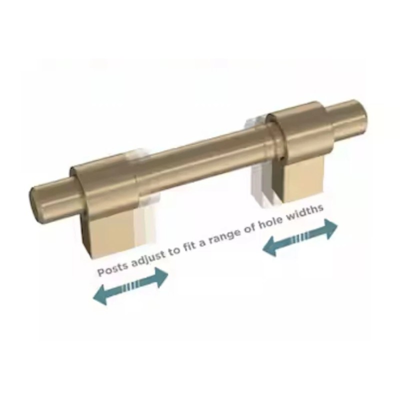 Liberty P44377C-CZ 1 3/8-6 5/16" Classic Adjustable Drawer Pull Champagne