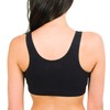 Fruit of the Loom Women's Shirred Front Sport Bra with