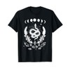 Moon Phases Snake Crystals Gothic Punk Style Mystical Witchy T-Shirt