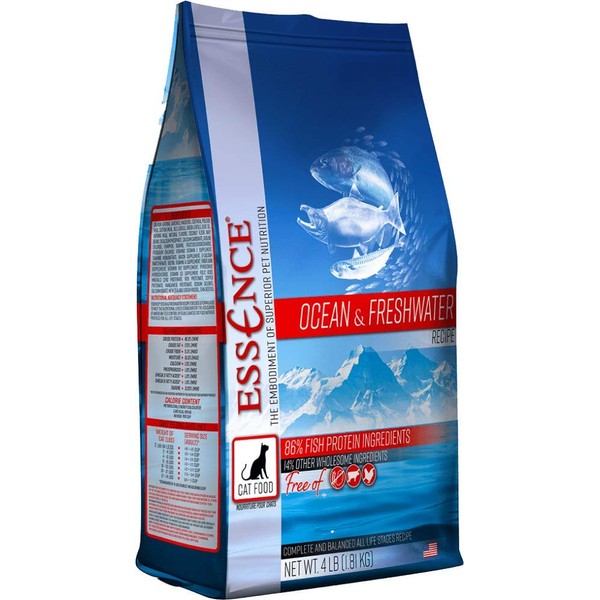 Essence Ocean & Freshwater Grain-Free Dry Cat Food 10lb