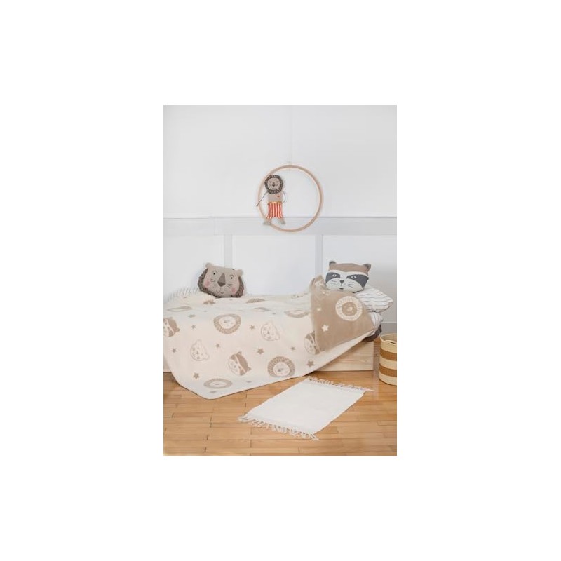 David Fussenegger Jewel 'Raccoon' Filled Cushion 37 x 30 cm