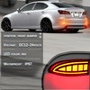 GEEGEETOP LED Rear Reflector Bumper Fog Light Assembly Accessories kit