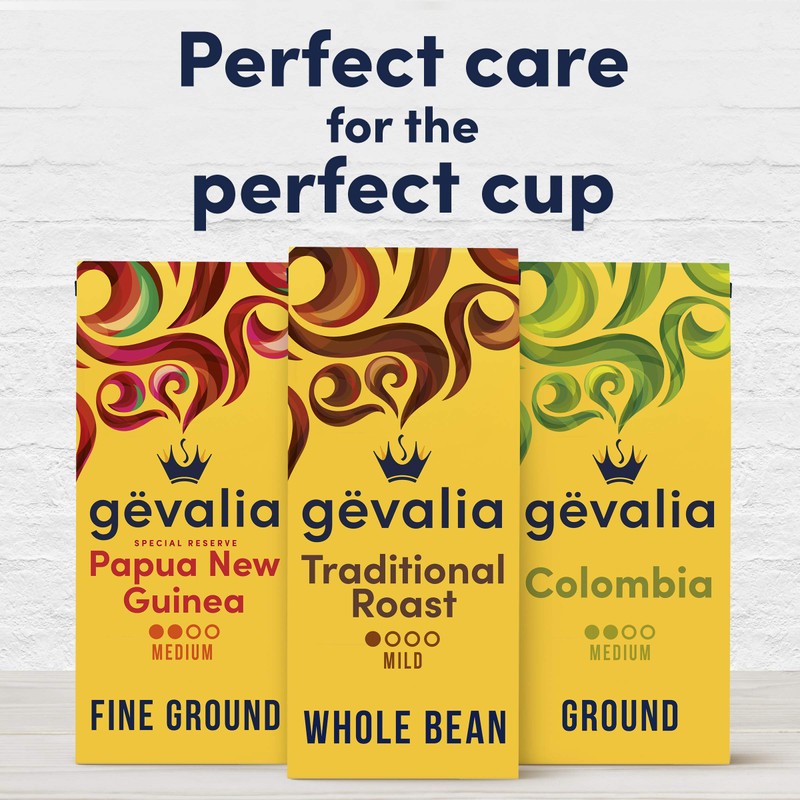 Gevalia Mild Roast Whole Bean Coffee (12 oz Bag)