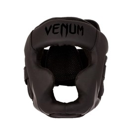 Casco da boxe unisex Youth Bokshelm Challenger, nero/nero, S/M EU per bambini