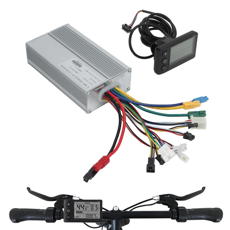 S866 LCD Instrument and Controller Kit, DC 36V/48V Controller LCD