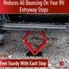 Beech Lane RV Step Stabilizer, Easy Drill Operated Deployment, Reduce