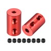 sourcing map 2 Pieces 3 mm to 4 mm Bore