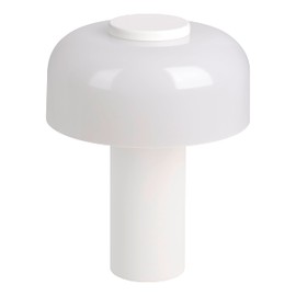 EGLO LED Tischlampe außen Ponente, Akku Nachttischlampe touch dimmbar, Outdoor Tischleuchte kabellos, aufladbar per USB, Metall und Kunststoff in Weiß, warmweiß, neutralweiß, IP44