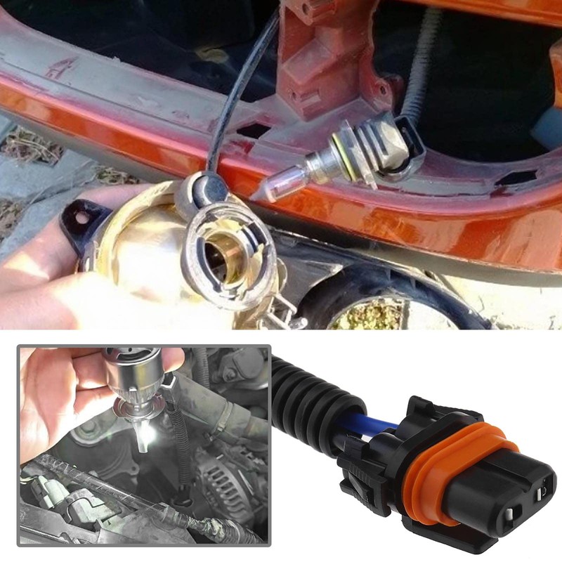 eMagTech 2 Pack H8 H11 to HB4 Lamp Connectors Compatible