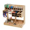 Bucasso Wooden Model Kit Organizer Rack with MDF Material, Paint