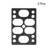 PATIKIL 28mm Skateboard Riser Pads 2pcs Plastic Longboard Riser Pads