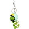 Dwuww Green Plush Turtle Keychain, Funny Pendant Plush Doll Portable