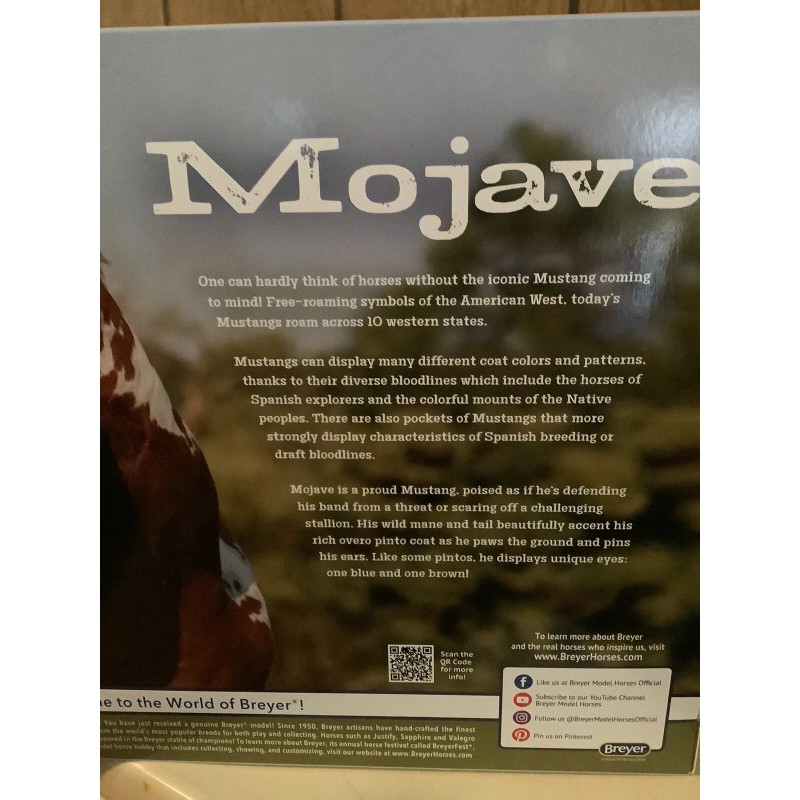 Breyer 2023 Mojave NIB