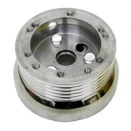 Forever Sharp  Billet 5 & 6 Hole Steering Wheel Adapter fits Chevy Chevelle Camaro Bel Air GM
