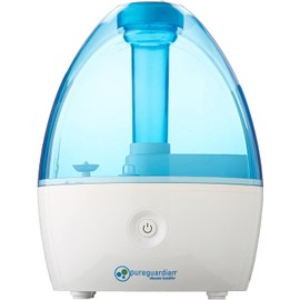 PureGuardian Pure Guardian H910BL Ultrasonic Cool Mist Humidifier, 14 Hrs. Run Time, 210 Sq. Ft. Coverage, Small Rooms, Quiet, Filter Free