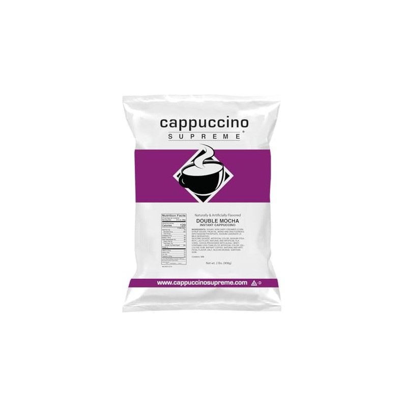 Cappuccino Supreme Double Mocha Instant Cappuccino Mix 6 x 2