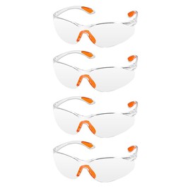 Namvo 4 Pcs Safety Glasses for Work,Safety Goggles Eyewear,Adult Clear Lenses Eye Protection Glasses,Security Glasses Anti Dust,Anti Fog Scratch Safety Goggles