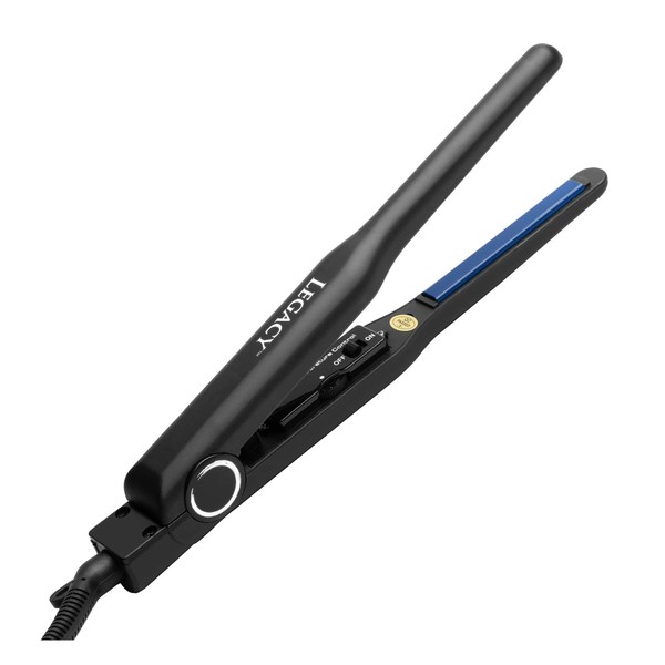 Hair Straightener 4/10 Inch, Professional Flat Iron with Ceramic Heaters, Instant Heat Up, Negative Ions, Adjustable Temperature, Suitable for Straight Curly All Hair Types Home and Travel Use