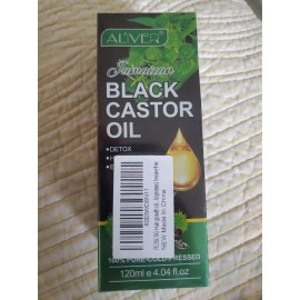 Al'iver Aliver Jamaican Black Castor Oil 4.04 Fl Oz. 100% Pure - 02/2026