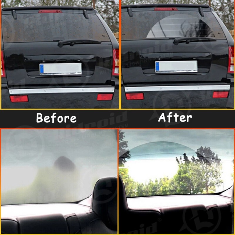 RIDROID Back Rear Wiper Arm & Blade Set For Jeep