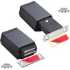 Magnetic Push to Open Cabinet Hardware CBRIVE® 2 Pack Heavy