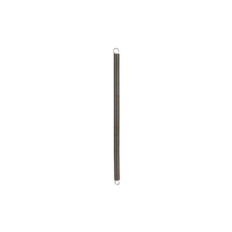 sourcing map Tension Spring Wire Diameter 0.04", AD 0.47", Free