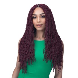 Laude Crochet Braids African Roots Braid Collection Micro Locs 18" (Nami Locs) (Pack of 2, Bug)