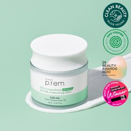 Makeprem 메이크프렘 세이프 미 모이스처 안심 크림 80ml GIFT인테카크림 10ml+샤셰2 Make Prem Safe Me Moisture Cream 80ml GIFT Intica Cream 10ml + Sachet 2