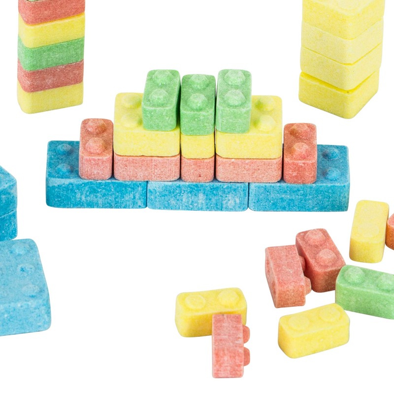 Dee Best Candy Bricks Building Brick Candy Assortment - 18