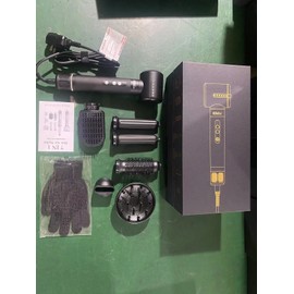 Hair Dryer Brush Styler - 110000 RPM, Ionic Technology, Auto Air Curler, Professional Hot Air Styler for Curly Hair