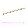 DMiotech 1pcs 5mm x 300mm Brass Solid Round Bar Brass