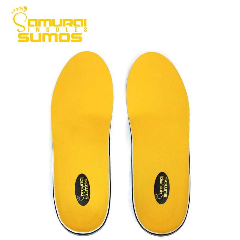 Samurai Insoles Sumos - Ortesis súper acolchada para pies planos,
