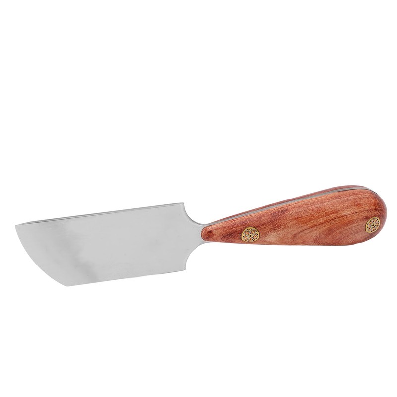 Leather Knife High Speed Steel Wooden Handle Easy Control Widely