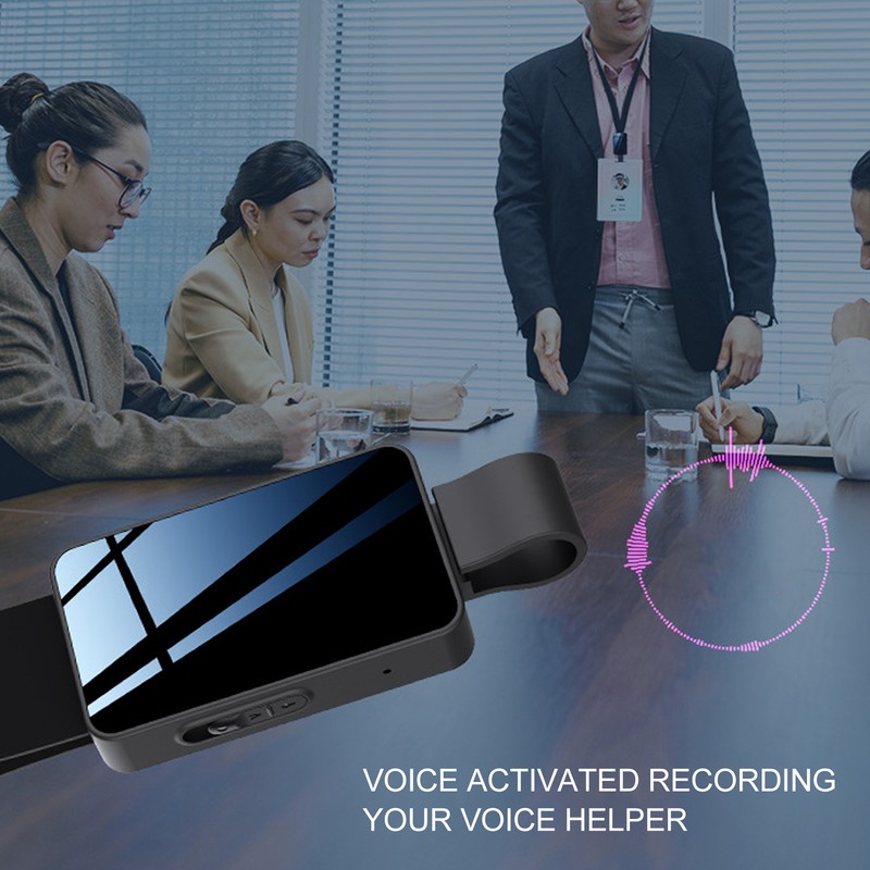 Voice Activated Recorder HD Noise Reduction Smart AI MP3 Player