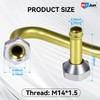 Transmission Cooler Oil Tube Connector Kit Compatible with Toyota Camry