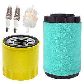 Lushview 32 083 13-S Air Filter 52 050 02 Oil Filter for Kohler 7000 Series Engine KT725 KT735 KT740 KT745 EKT740-EKT750 22HP-26HP Replace KH-32-883-13-S1 3208313S