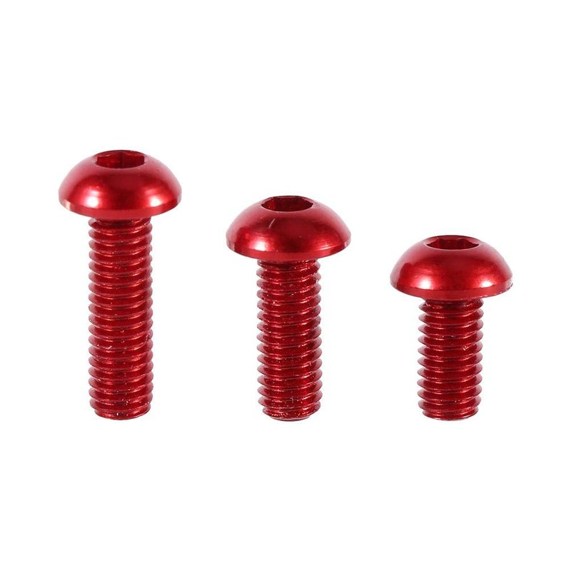 10pcs M3 6/8/10mm Screws Round Head Screws Screw Head Button