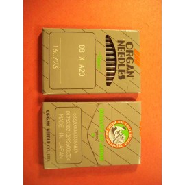 Organ 10 Janome 1600P-DB, 1600P-DBX ORGAN Sewing Machine Needles Size 20.21.22.23.24
